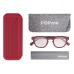 POPme Glasses Occhiale da Vista Colore Cherry Red - Gradazione: 1.00