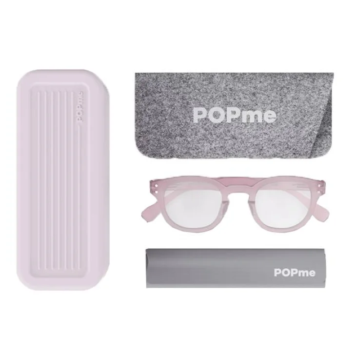 POPme Glasses Occhiale da Vista Colore Rose Pearl - Gradazione: -2.50