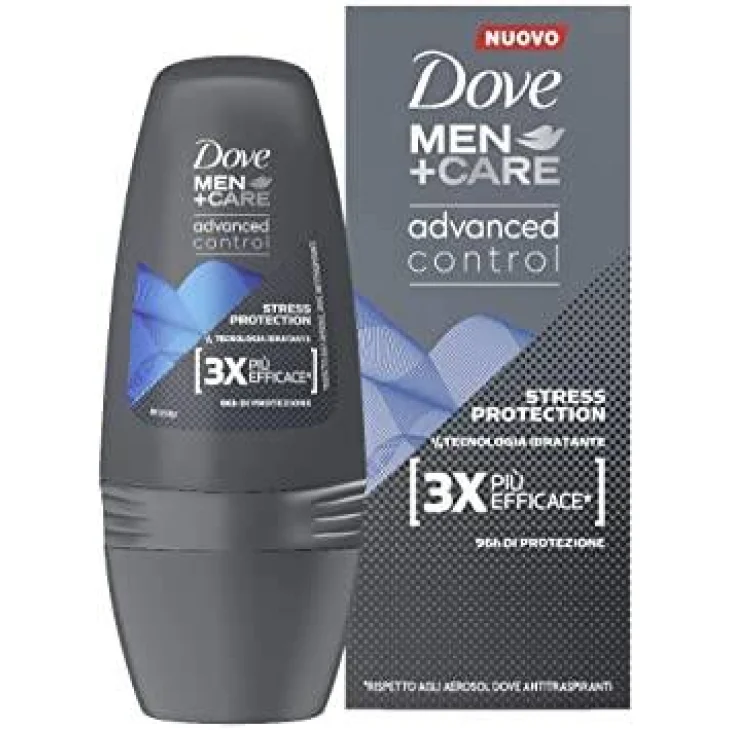 Dove Men+Care Advanced Control Stress Protection Deodorante Roll On 50 ml