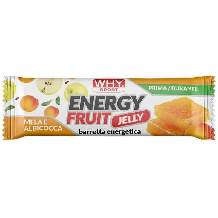 Whysport Energy Barretta Energetica Fruit Mela e Albicocca 30 g