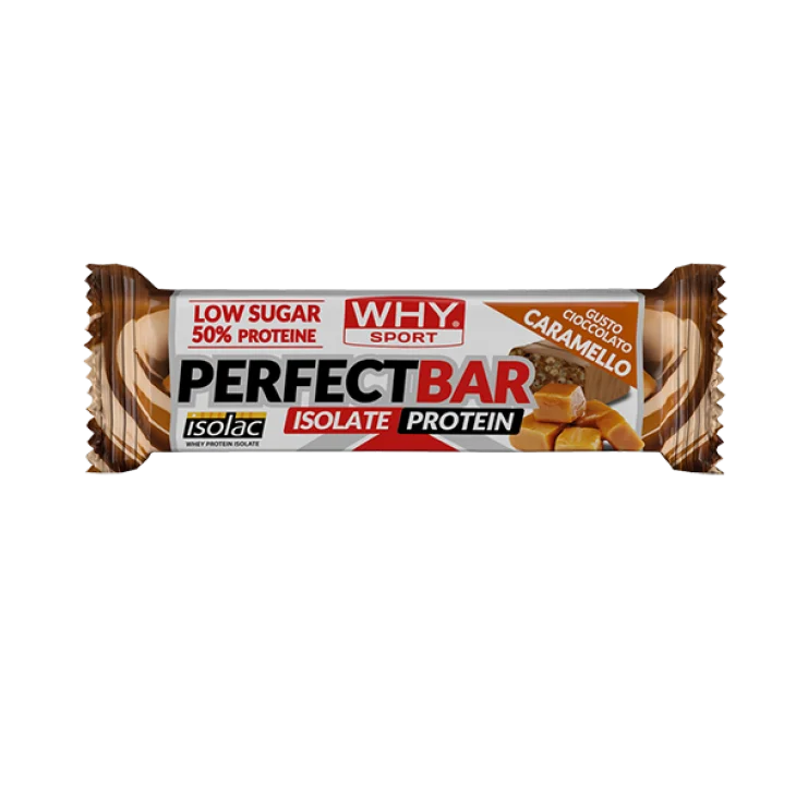 Whysport Perfect Bar Barretta Proteica Gusto Cioccolato e Caramello 50 g