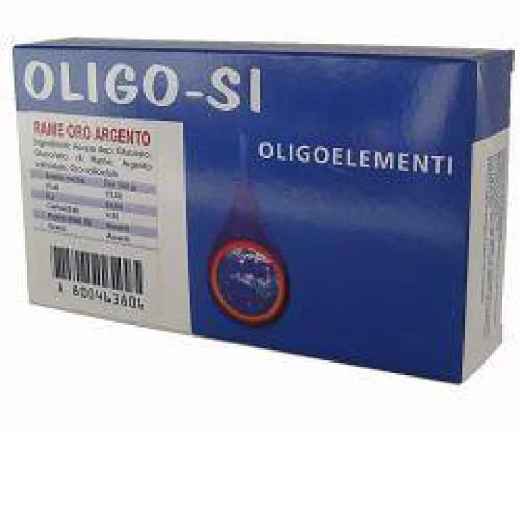 Oligo Si Rame oro e Argento 20 fiale x 2 ml