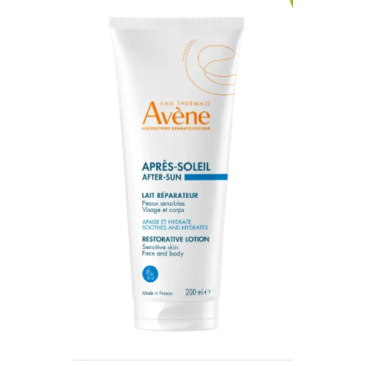 Avène Eau Thermale Doposole Ristrutturante per Pelle Sensibile Nuova Formula 200 ml