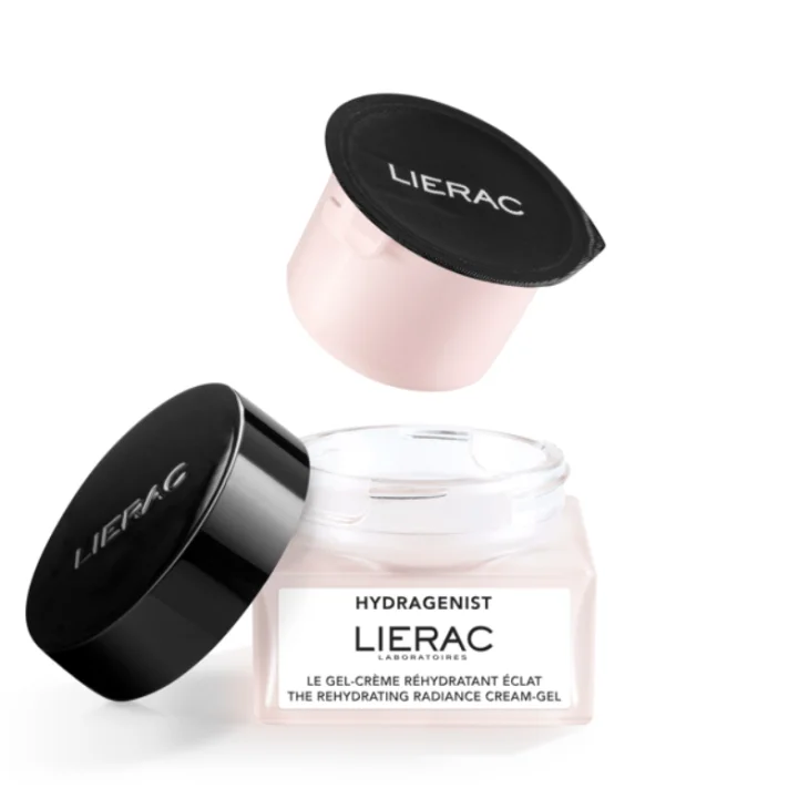 Lierac Hydragenist Il Gel Crema Reidratante Illuminante Viso Ricarica 50 ml