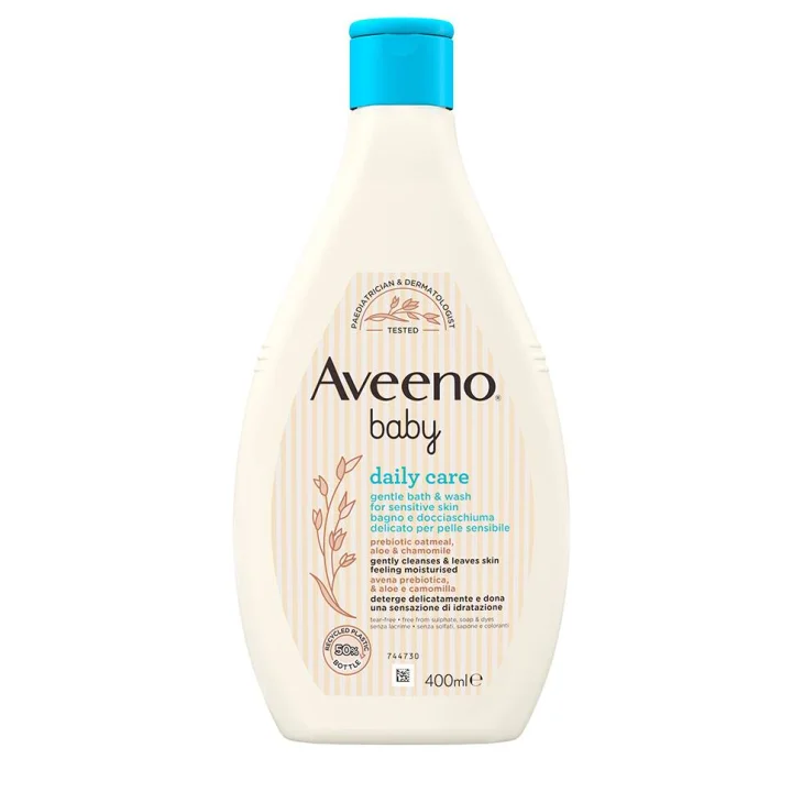 Aveeno Daily Care Baby Fluid Docciaschiuma Delicato per Bambini 400 ml