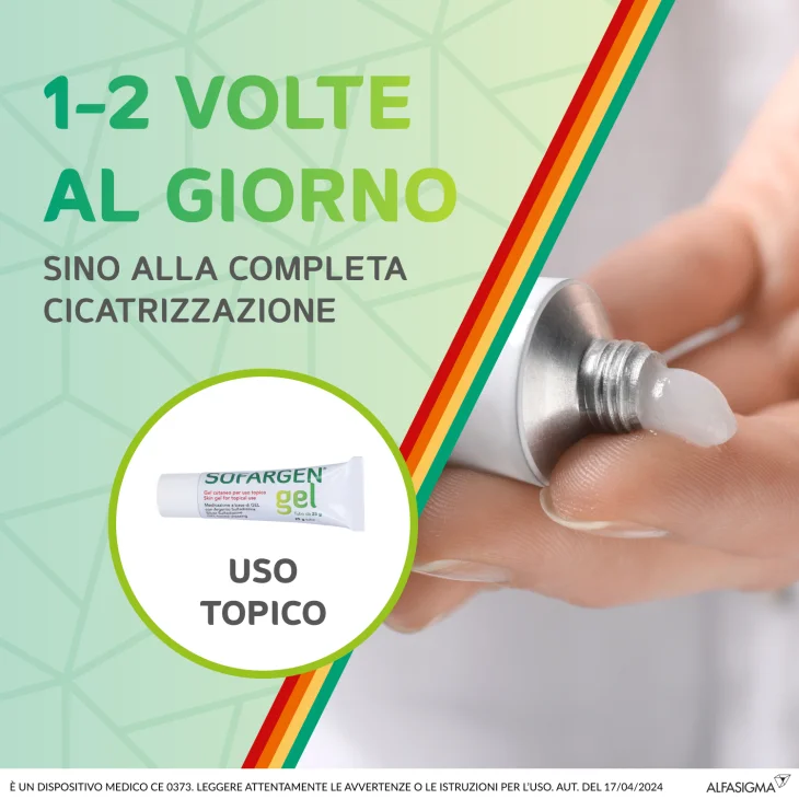 Sofargen Medicazione in Gel Tubo 25 g