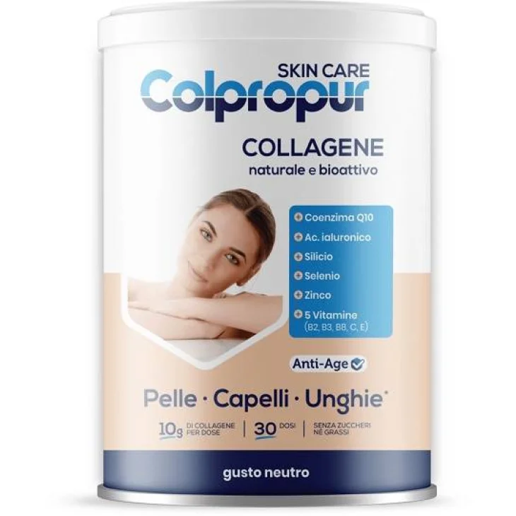 Colpropur Skin Care Integratore di Collagene Gusto Neutro 306 g