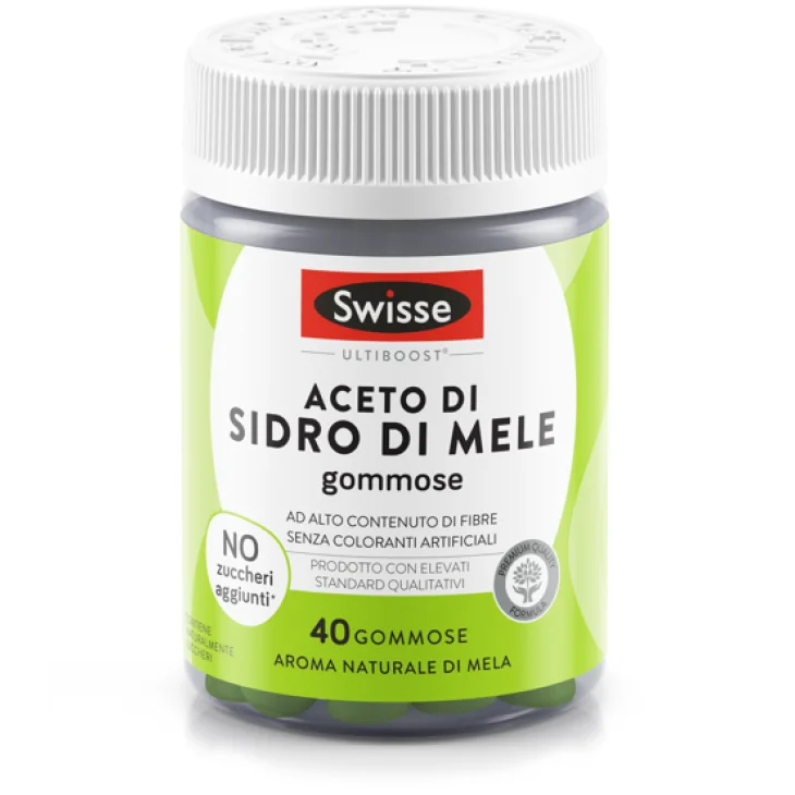 Swisse Aceto di Sidro di Mele Integratore per il Benessere 40 gommose