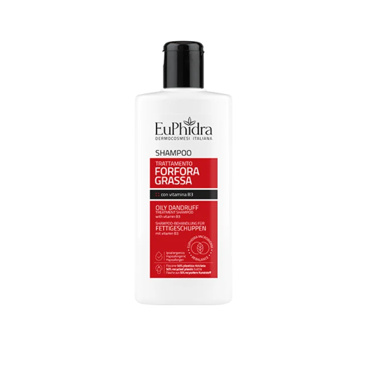 Euphidra Shampoo Trattamento Forfora Grassa 200 ml