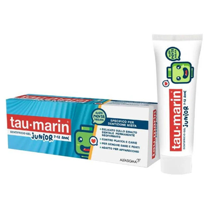 Tau Marin Junior 7-12 Anni Dentifricio per bambini 50 ml