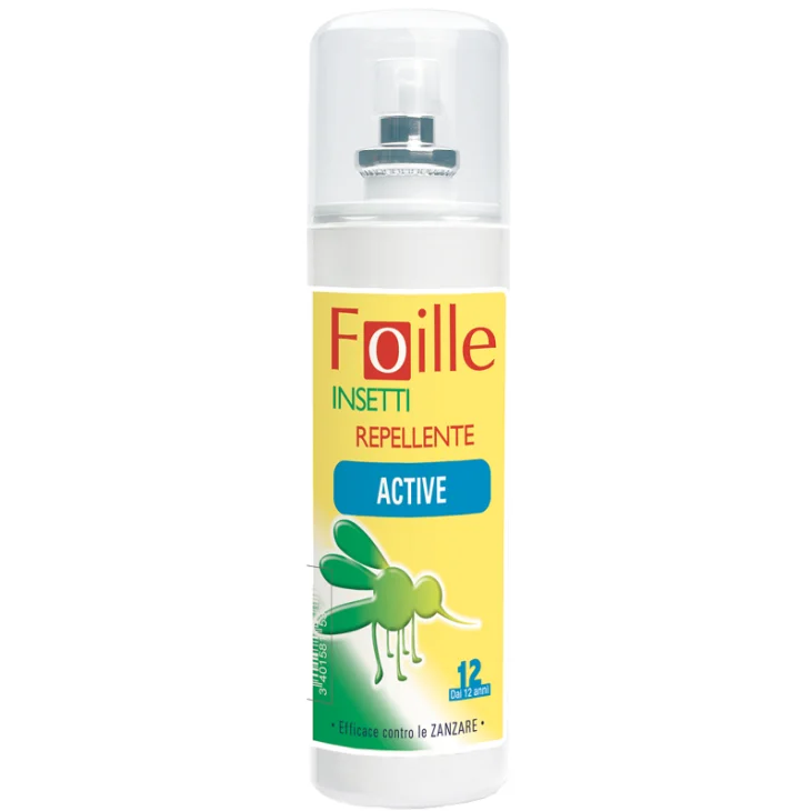 Foille Insetti Repellente Active Repellente Antizanzare 100 ml