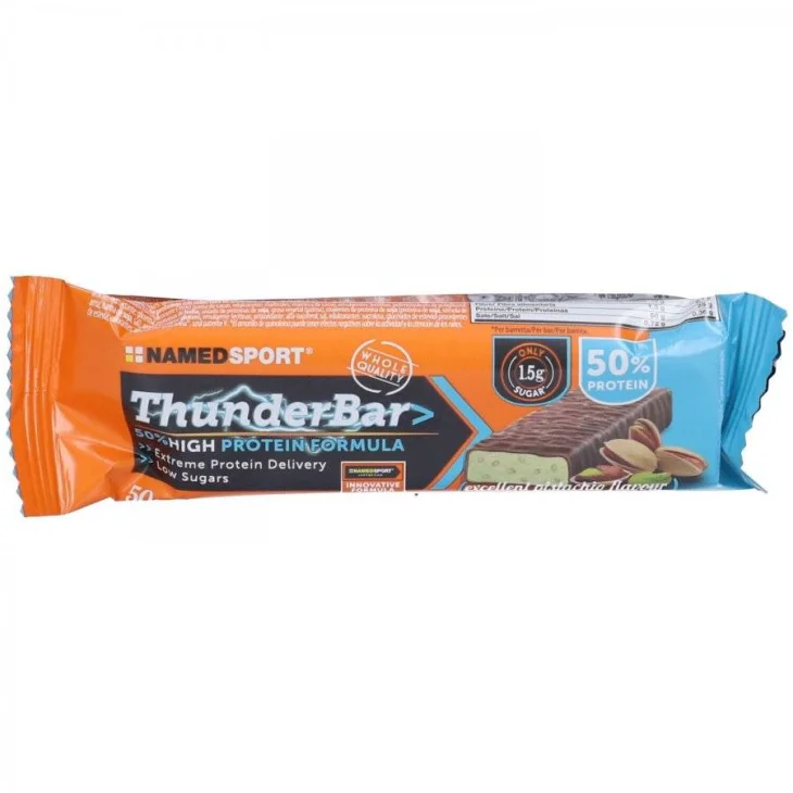 Thunder Bar Pistacchio Dark Chocolate Barretta proteica 50 g