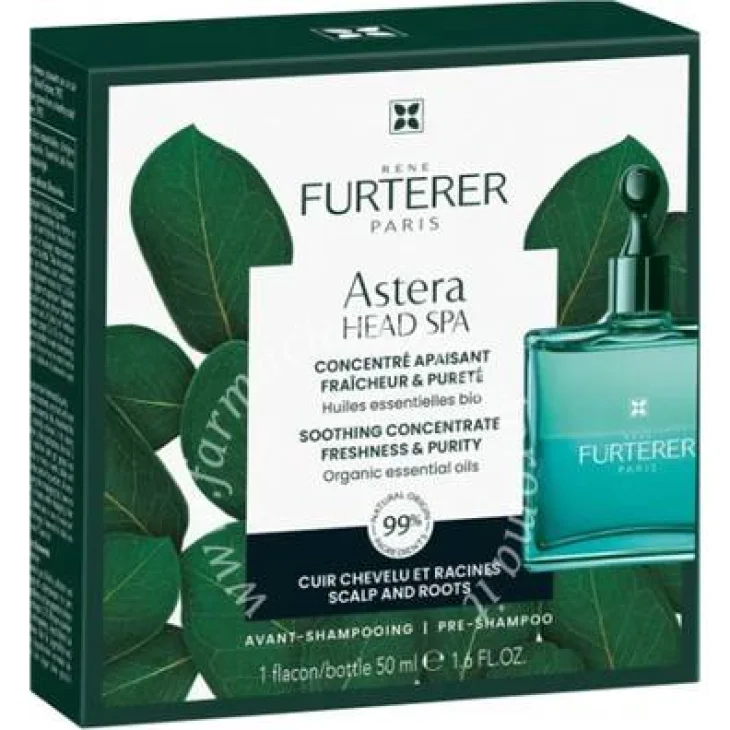 Rene Furterer Astera Head Spa Concentrato Lenitivo Freschezza Pre-Shampoo 50 ml