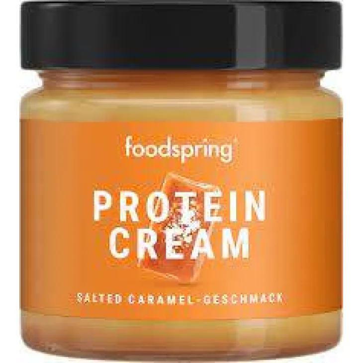 Foodspring Crema Proteica Gusto Caramello Salato 200 g