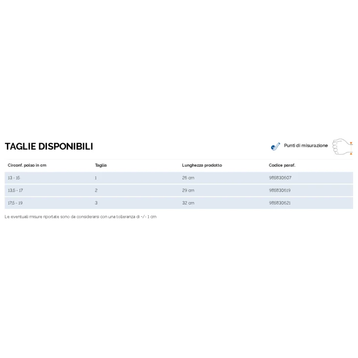Ekeep M3 Thumbkeep Tutore Avambraccio Polsino/Pollice Destro - Taglia: 2
