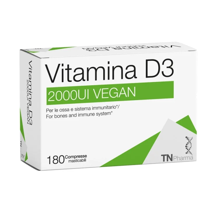 Tsunami Vitamina D3 2000UI Vegan 180 tavolette