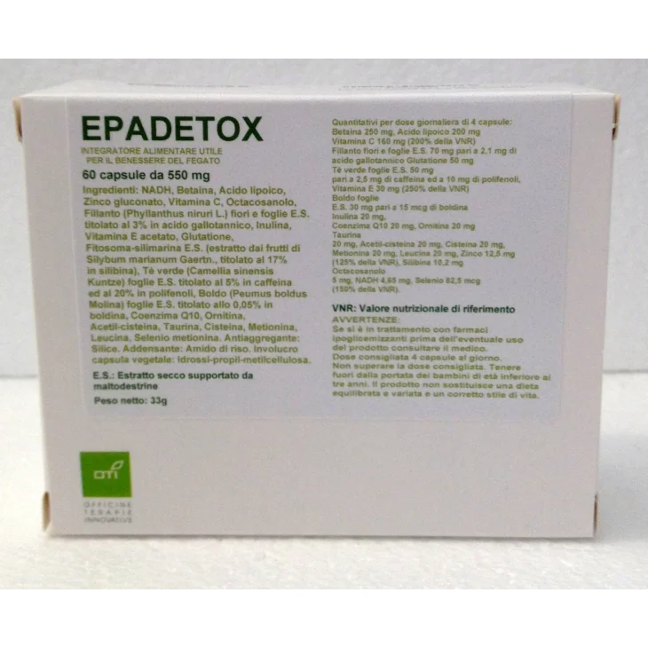 Oti Epadetox Rimedio Naturale 60 capsule