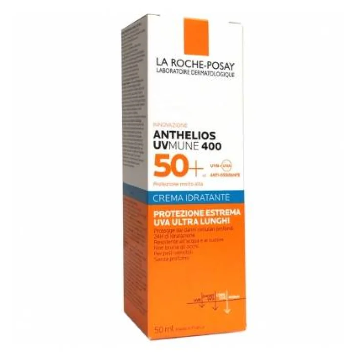 La Roche Posay Anthelios Crema Solare Idratante Viso SPF50+ Senza Profumo 50 ml