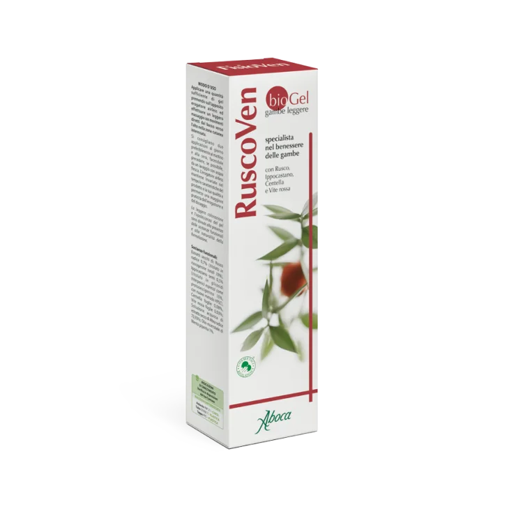 Aboca Ruscoven Biogel Trattamento per il Benessere delle Gambe 100 ml