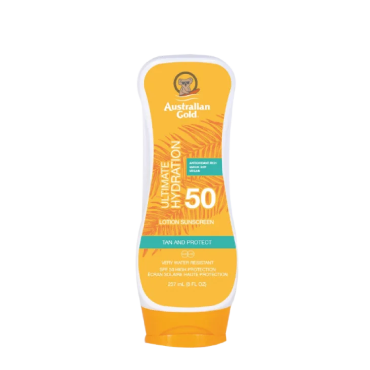 Australian Gold Lozione Solare Idratante SPF50 Viso e Corpo 237 ml