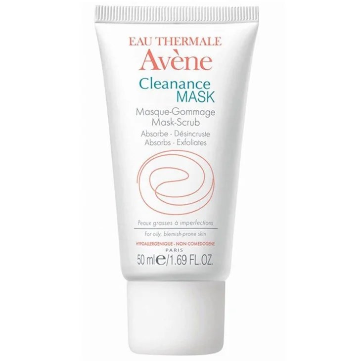 Avène Eau Thermale Cleanance Mask Maschera Viso Opacizzante 50 ml Nuova Formula