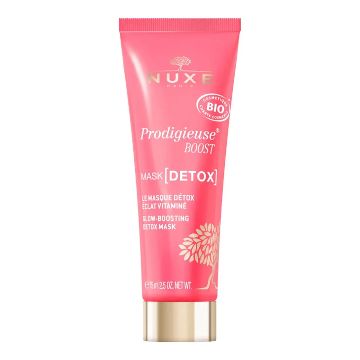 Nuxe Prodigieuse Boost Masque Bio Maschera Viso Detox Illuminante 75 ml