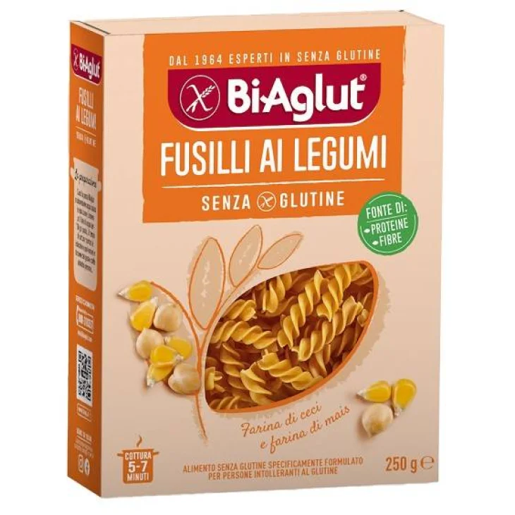 Biaglut Fusilli ai Legumi Pasta senza glutine 250 g