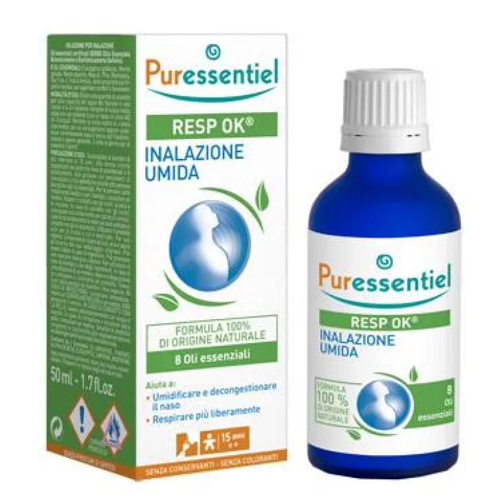 Puressentiel Resp Ok Inalazione Umida Decongestionante Naso 50 ml