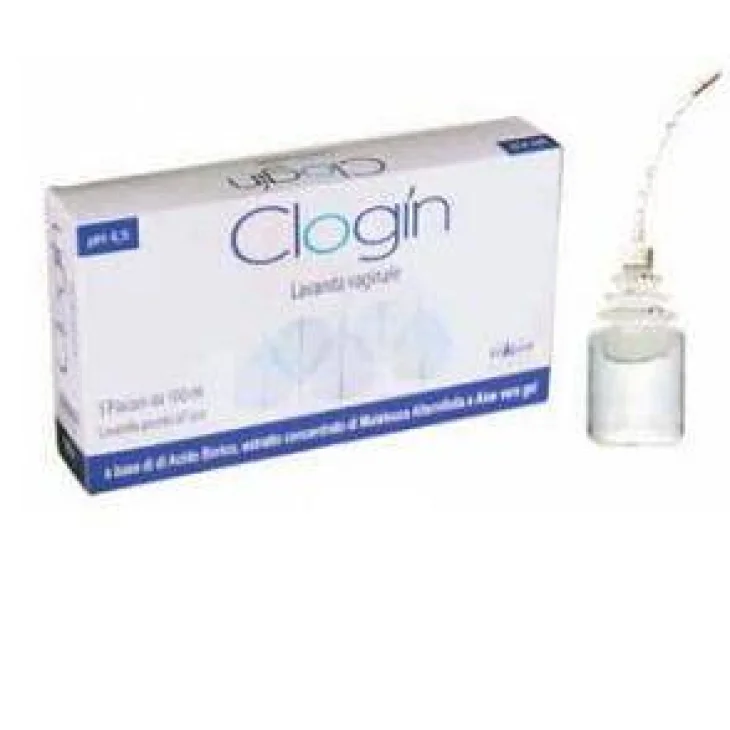 Clogin Lavanda Vaginale 5 Flaconi Da 100ml + 5 Cannule Vaginali Monouso