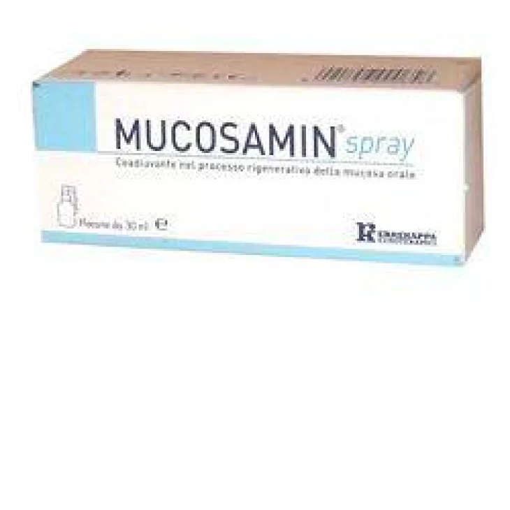 Mucosamin Spray Rigenerante per la Mucosa Orale 30 ml