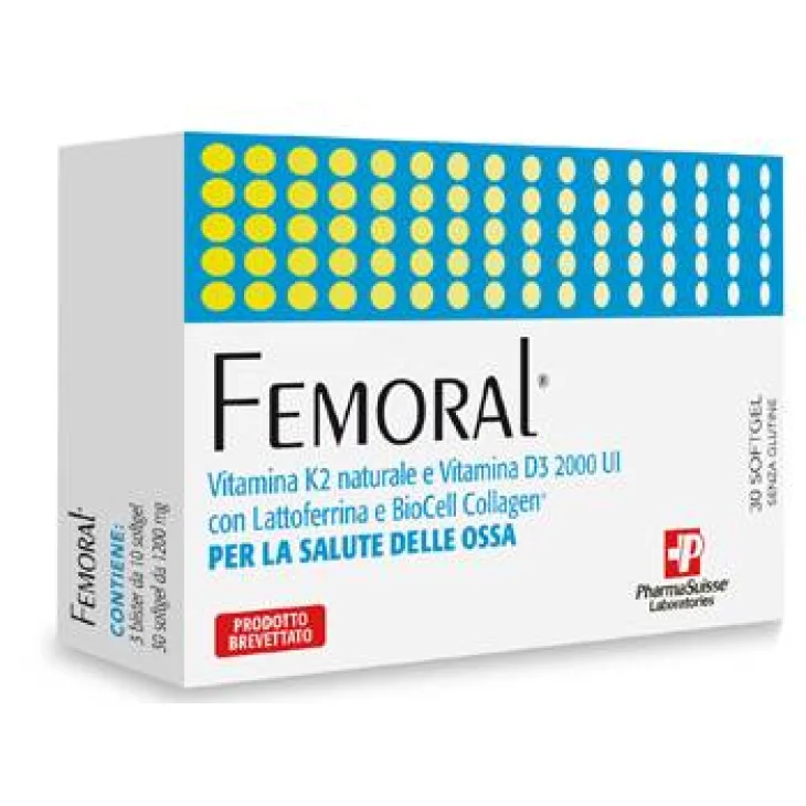 Femoral Integratore per le Ossa 30 softgels