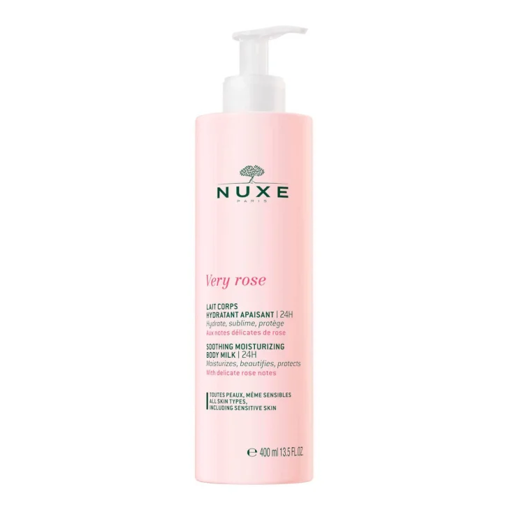 Nuxe Very Rose Latte Corpo Idratante Lenitivo 400 ml