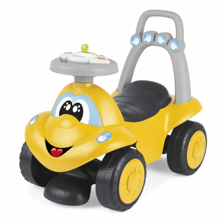 Chicco Billy Walk&Ride Primi Passi e Cavalcabile 2in1 Giallo Gioco