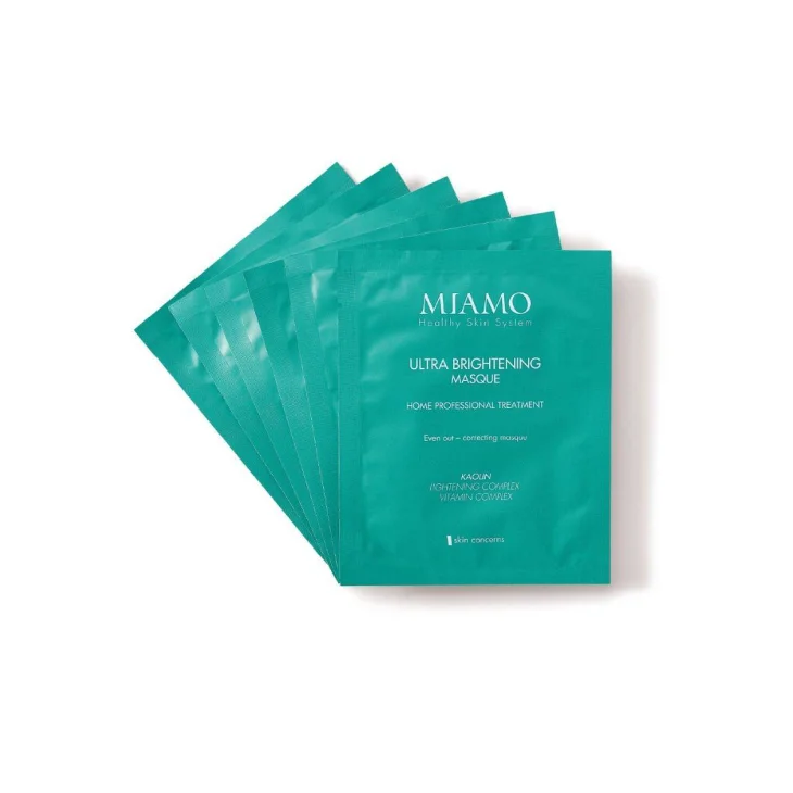 Miamo Ultra Brightening Masque Maschera Viso Schiarente Uniformante 6 x10 ml