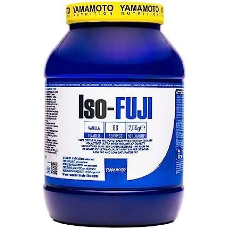 Yamamoto Nutrition ISO Fuji Integratore di Proteine Gusto Vaniglia 700 g