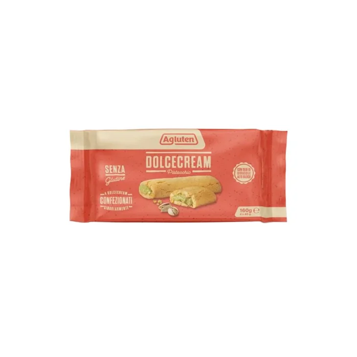 Agluten Dolcecream Dolce al pistacchio 4 x 40 g