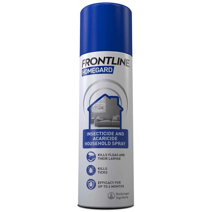 Frontline Homegard Spray Insetticida e Acaricida per Uso Domestico 250 ml