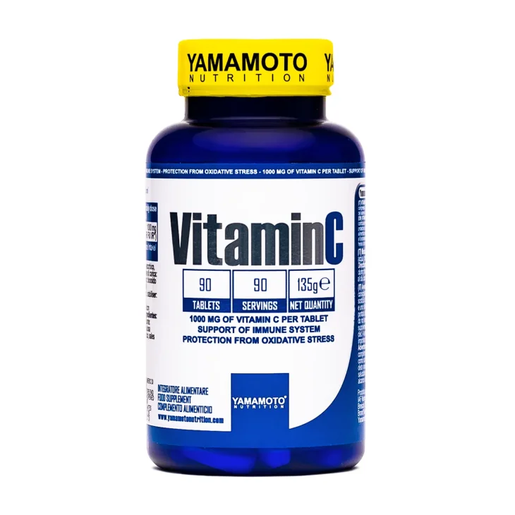 Yamamoto Nutrition Vitamin C 1000MG Integratore Antiossidante 90 compresse