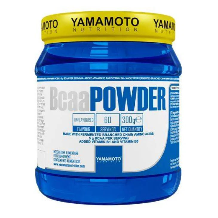 Yamamoto Nutrition BCAA Powder Integratore di Amminoacidi per Sportivi 300 grammi