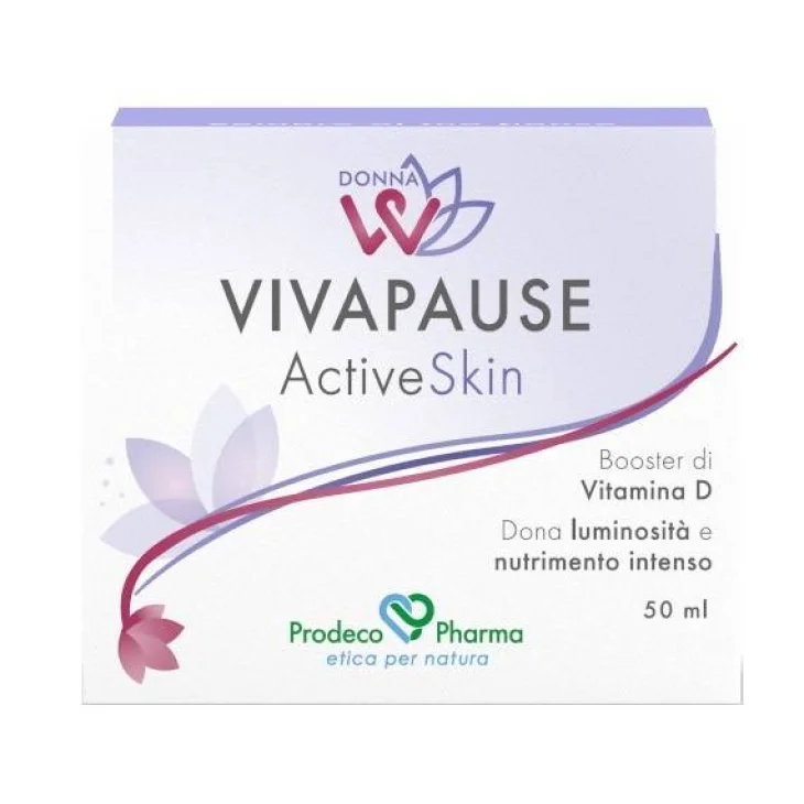 Prodeco Pharma Donnaw Vivapause Active Skin Crema Viso per pelle in Menopausa 50 ml