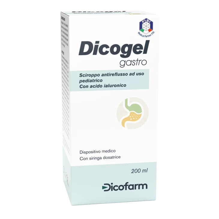 Dicofarm Dicogel Gastro Sciroppo Antireflusso Pediatrico 200 ml