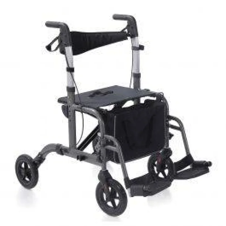 Moretti Mopedia Rollator Gaya 2.0 Pieghevole in Alluminio 4 Ruote