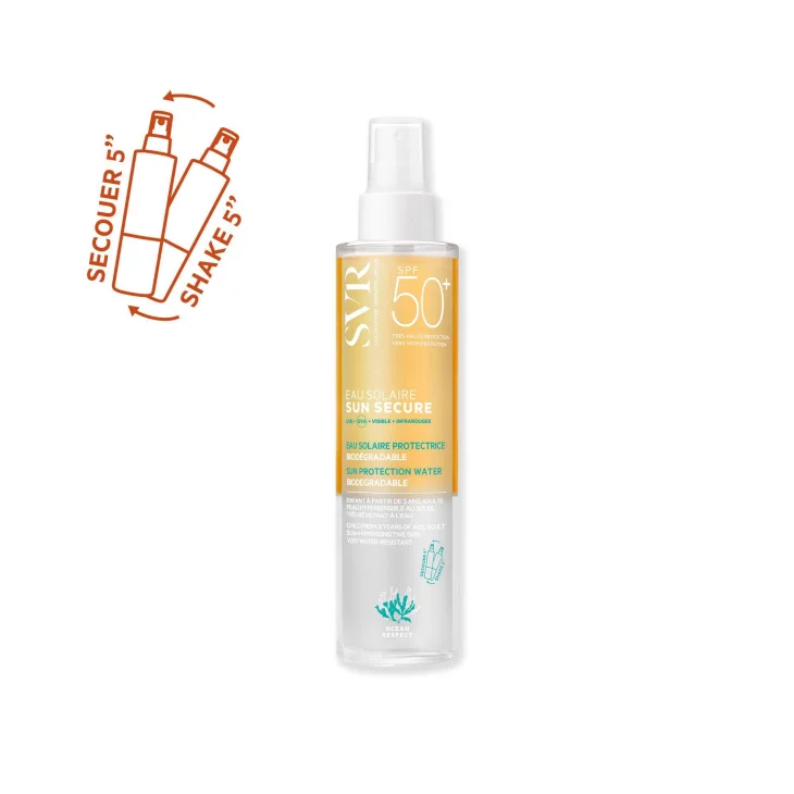 SVR Sun Secure Eau Solaire SPF50+ Acqua Solare Protettiva Travel Size 100 ml