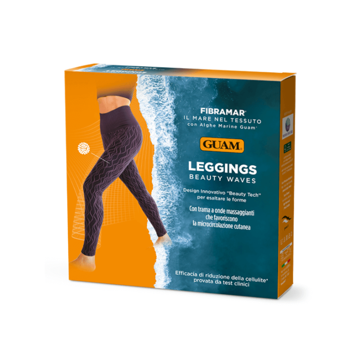 Guam Beauty Waves Fibramar Leggings Snellenti - Taglia: XS/S