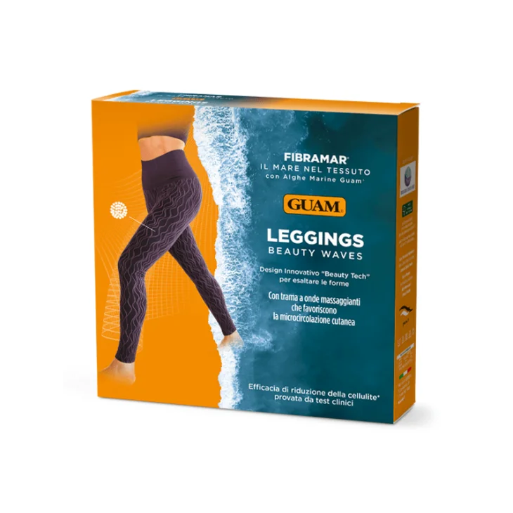 Guam Beauty Waves Fibramar Leggings Snellenti - Taglia: L/XL
