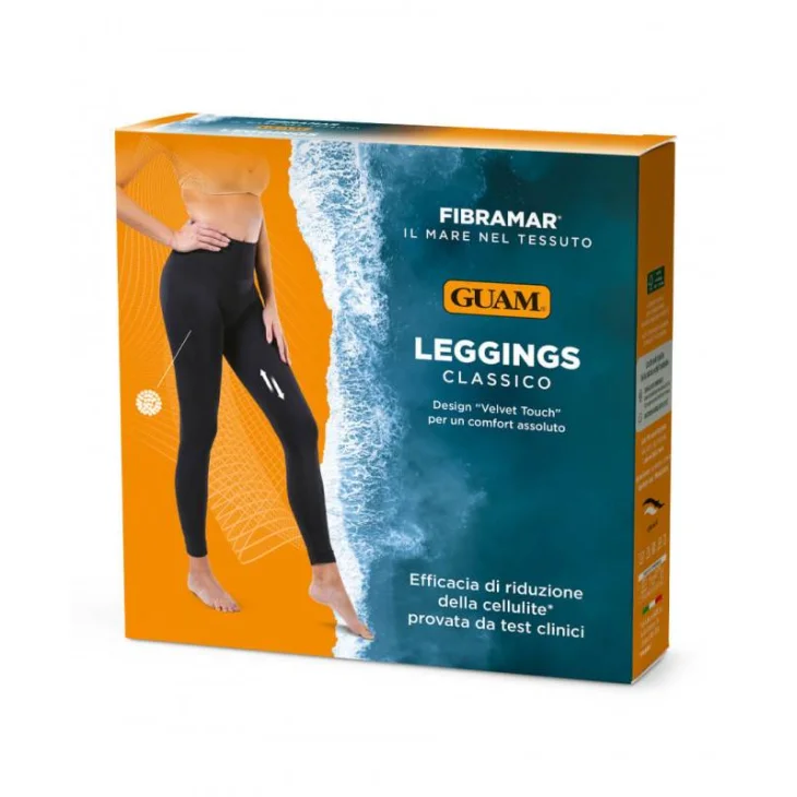 Guam Fibramar Leggings Snellente Classico Colore Nero - Taglia: XS/S