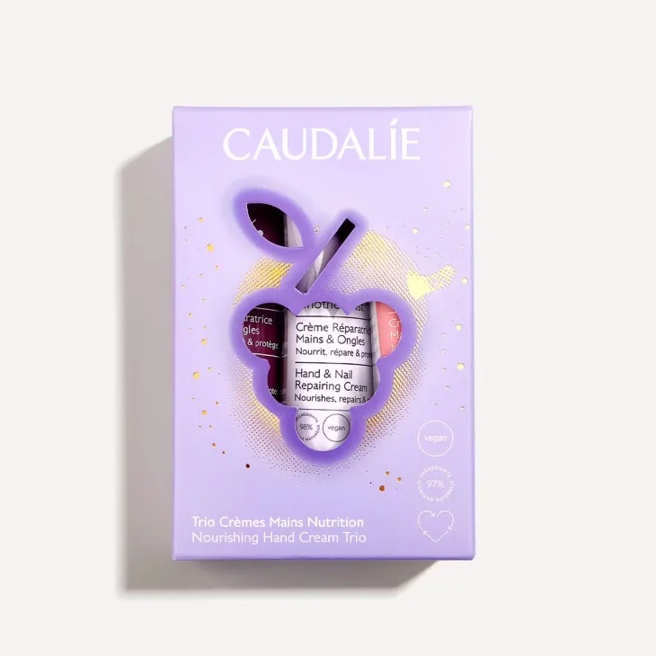 Caudalie Cofanetto Trio Creme Mani Nutrimento