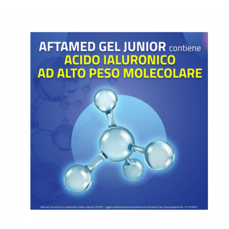 Aftamed Junior Gel Orale Trattamento Afte Bambini 10 ml