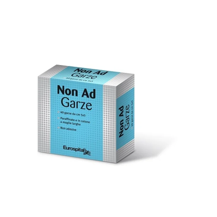 GARZA PARAFF NON AD 5X5 40PZ