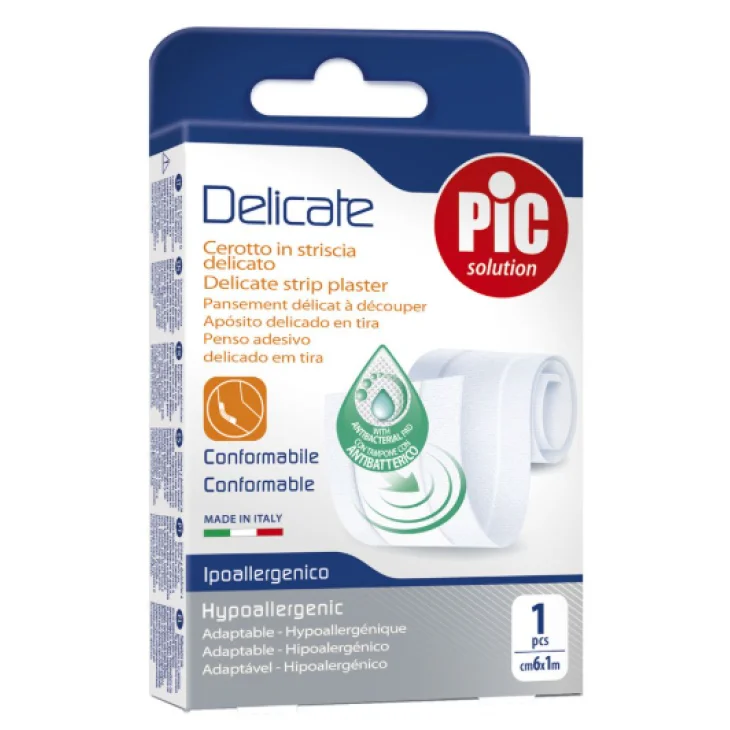 PIC Cerotto Strip Delicate Striscia Antibatterica 1 pezzo 6x100 cm
